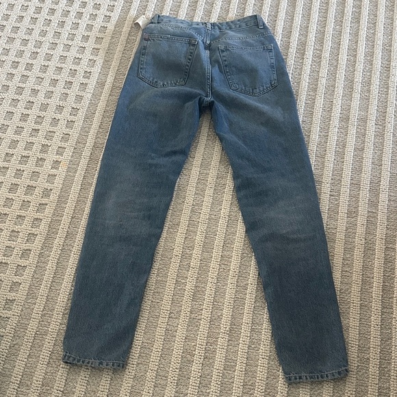 BDG Classic Blue Straight Leg Women's Jeans - Picture 2 of 5